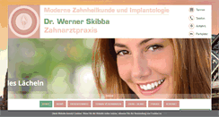 Desktop Screenshot of dr-skibba.de