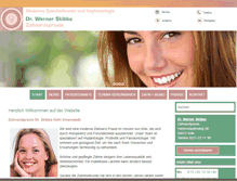 Tablet Screenshot of dr-skibba.de
